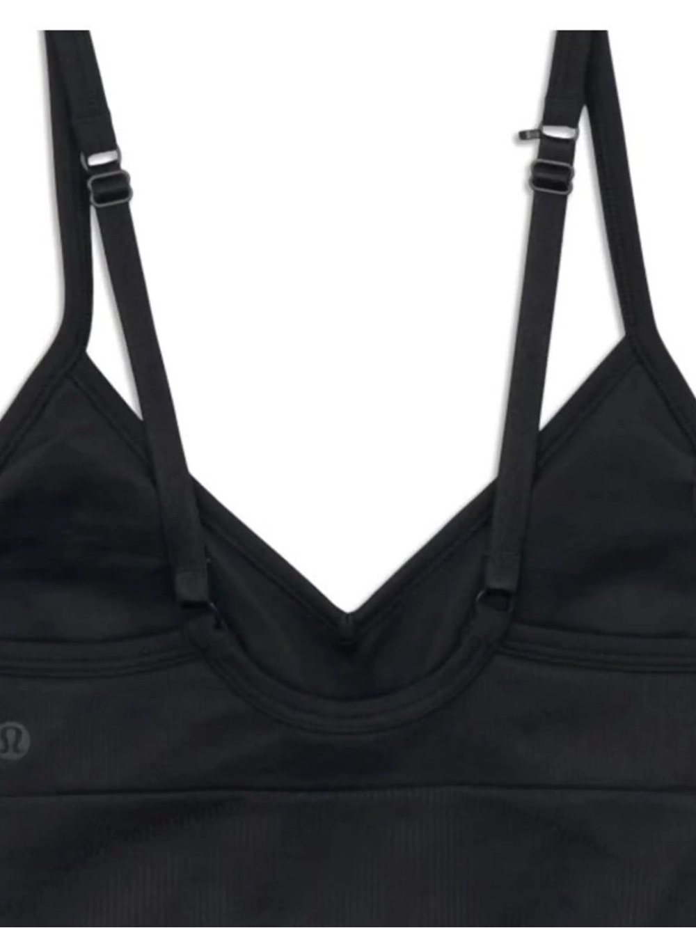 Lululemon Ebb to Street Bra C/D - black, size 8 - Picture 3 of 9